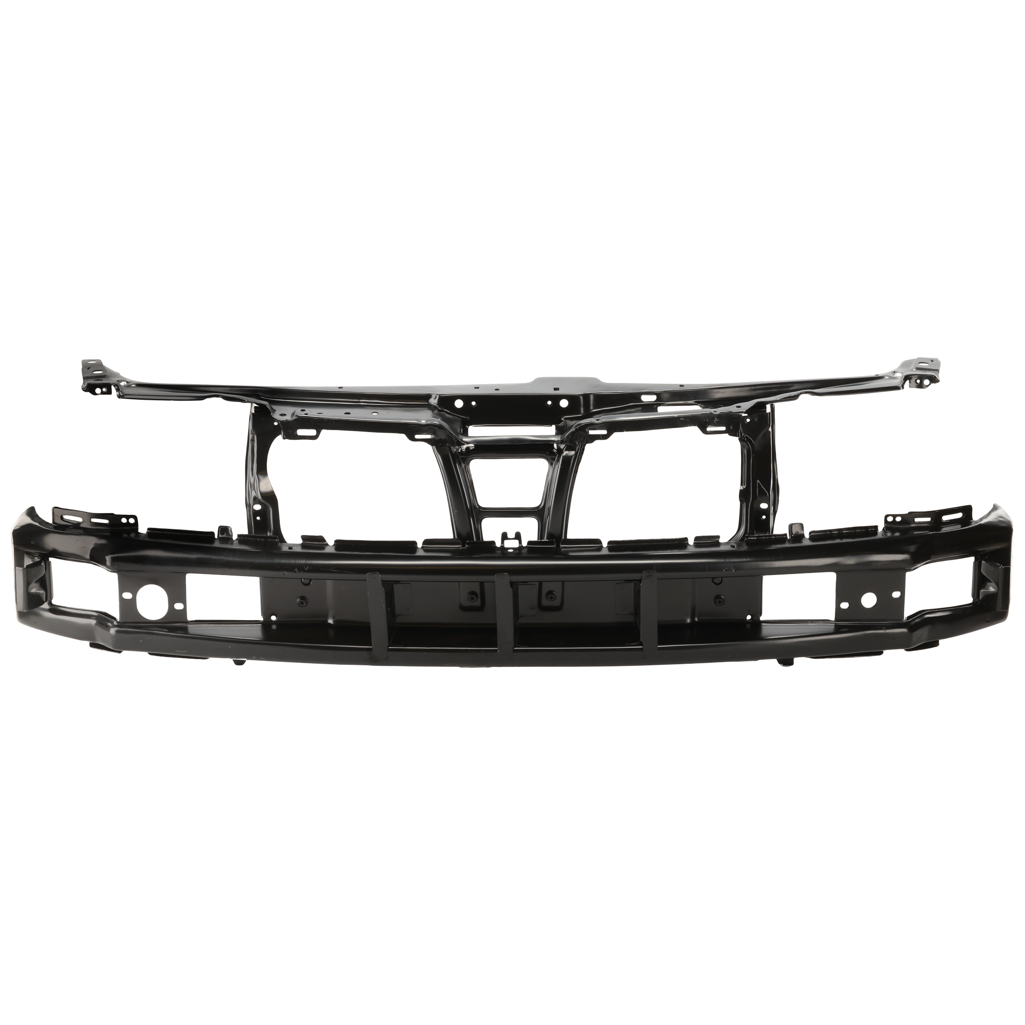 AM CABRIO 95-99 GOLF 93-99 RADIATOR SUPPORT Assembly Black Steel SKU V189 Partslink VW1225108 OEM 1HM805591H