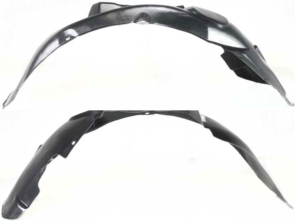 AM PASSAT 02-04 FRONT FENDER LINER RH W8 Model Plastic Vacuum Form SKU V222121 Partslink VW1251103 OEM 3B7809962A01C