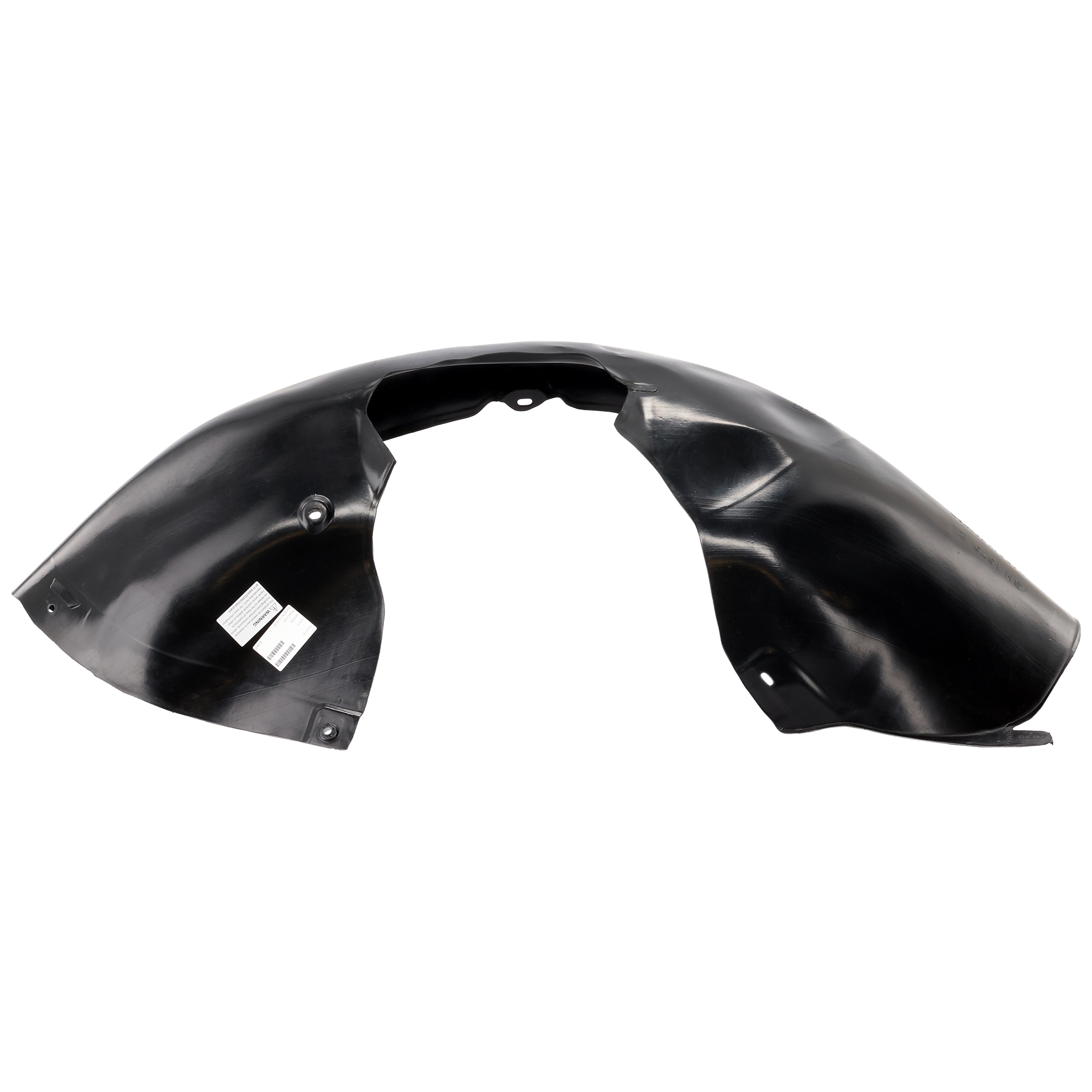 AM GOLF 10-14 JETTA 05-14 FRONT SPLASH SHIELD RH Plastic Vacuum Form Rear Section Sedan Wagon SKU V222135 Partslink VW1251108 OEM 1K5805978B
