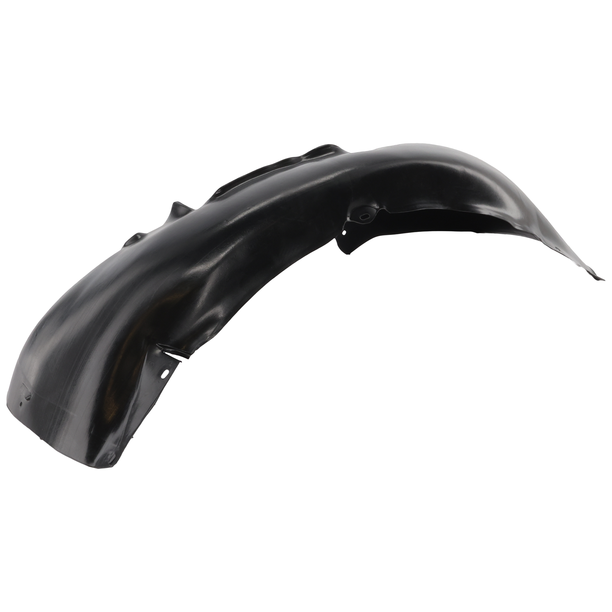AM GOLF 10-14 JETTA 05-14 FRONT SPLASH SHIELD LH Plastic Vacuum Form Rear Section Sedan Wagon SKU V222136 Partslink VW1250109 OEM 1K5805977B