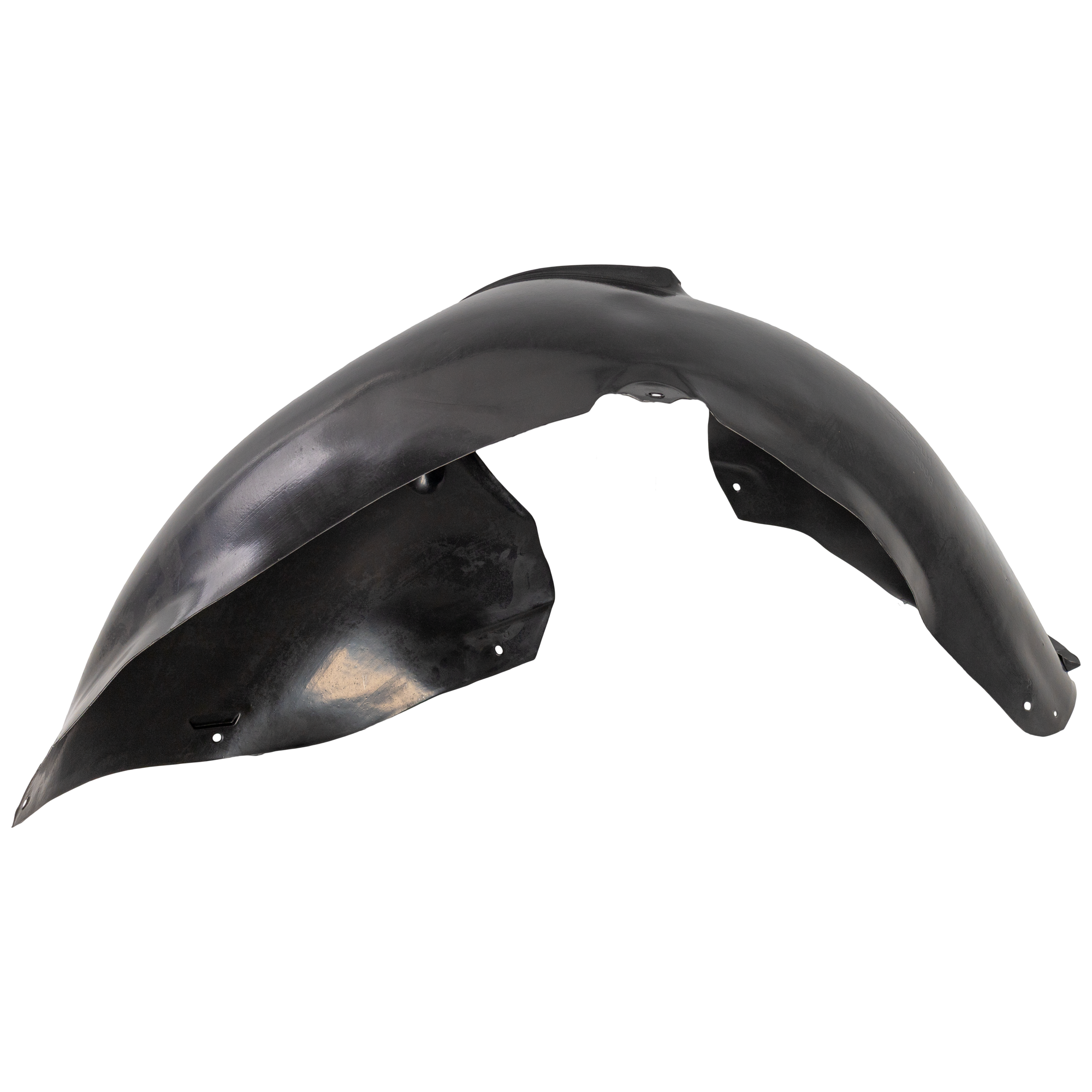 AM PASSAT 06-10 FRONT FENDER LINER LH Rear Section Plastic Vacuum Form SKU V222140 Partslink VW1250111 OEM 3C0805977