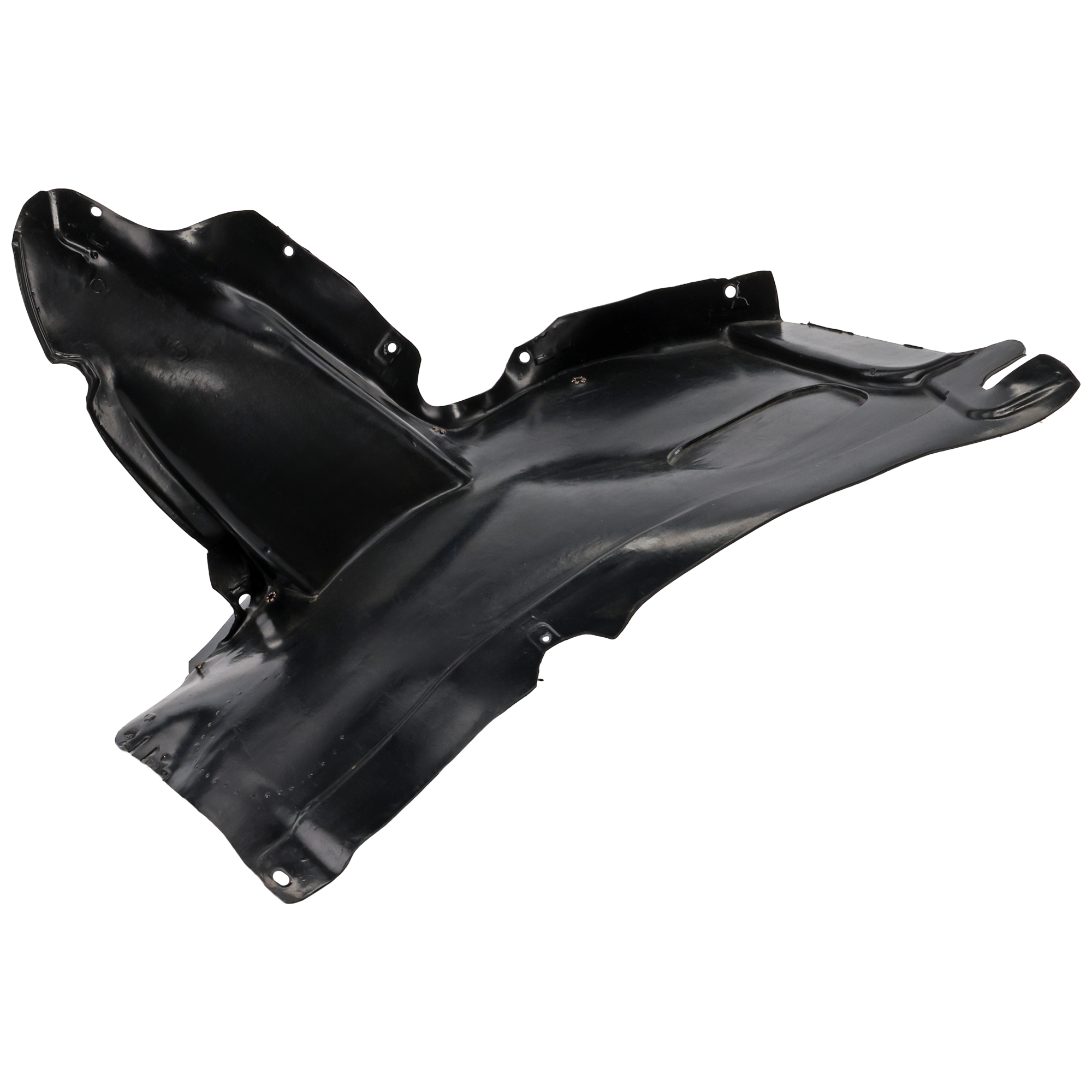 AM RABBIT 06-09 FRONT FENDER LINER LH Front Section Plastic Vacuum Form SKU V222142 Partslink VW1250113 OEM 1K0805911F
