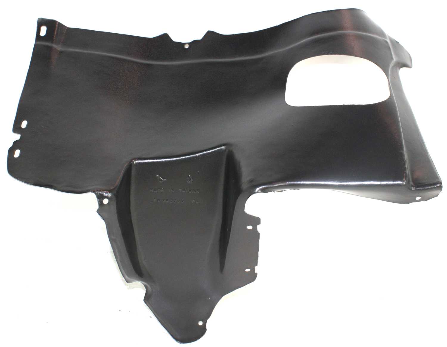 AM JETTA 05-10 FRONT FENDER LINER LH Plastic Vacuum Form Front Section M T 09 Wagon 6 Speed SKU V222150 Partslink VW1250110 OEM 1K0805911J