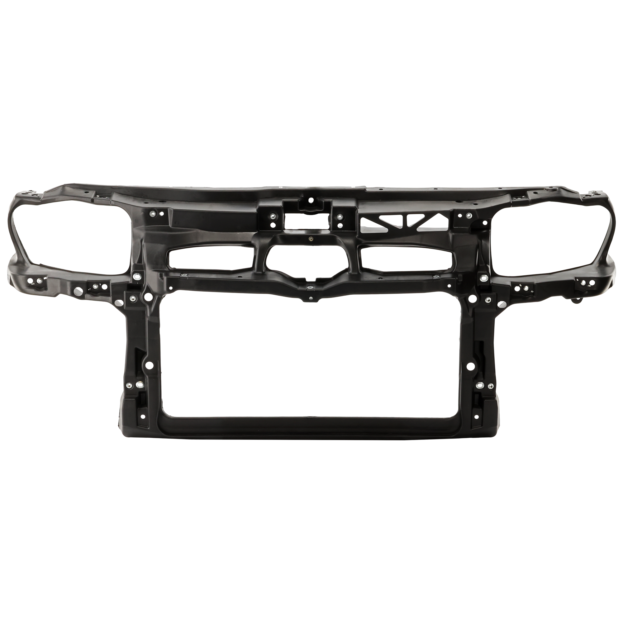 AM JETTA 99-05 GOLF 99-06 RADIATOR SUPPORT Assembly Black Plastic SKU V250101 Partslink VW1225118 OEM 1J0805588T