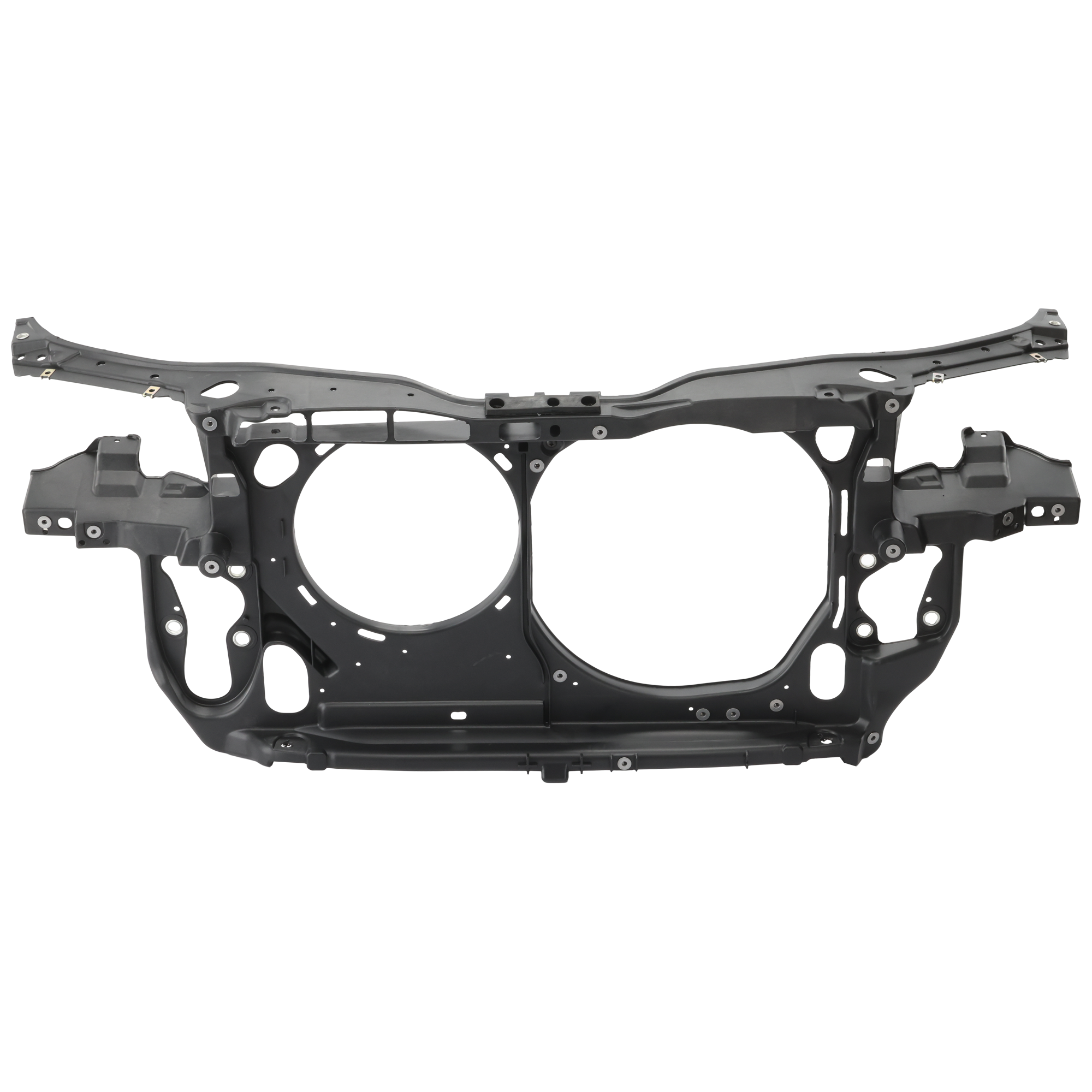 AM PASSAT 01-05 RADIATOR SUPPORT Assembly Black Plastic 1.8-2.0L Eng New Body Style SKU V250105 Partslink VW1225119 OEM 3B0805594BL