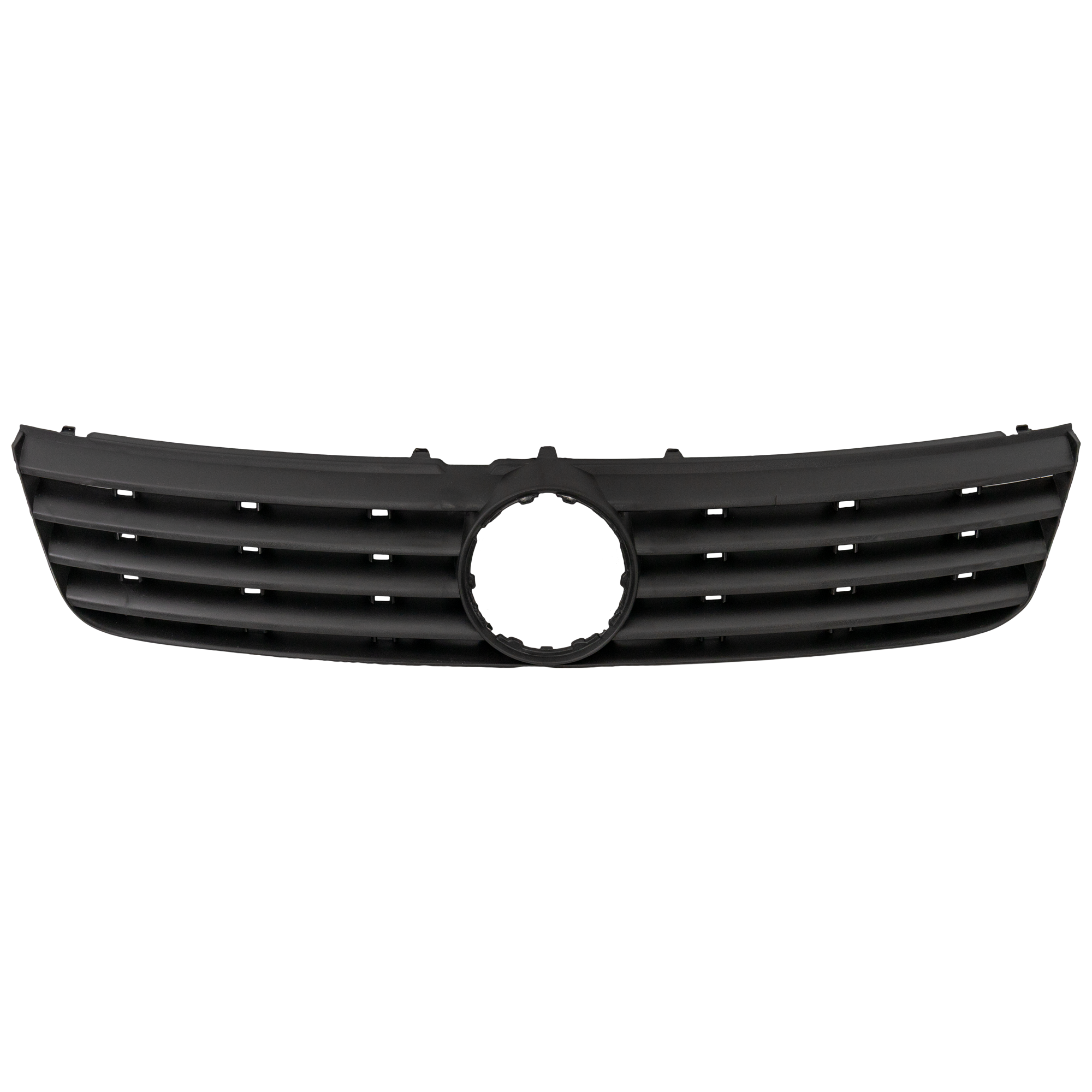 AM PASSAT 98-01 GRILLE Textured Black Shell and Insert Old Body Style SKU V424 Partslink VW1200130 OEM 3B0853653FB41
