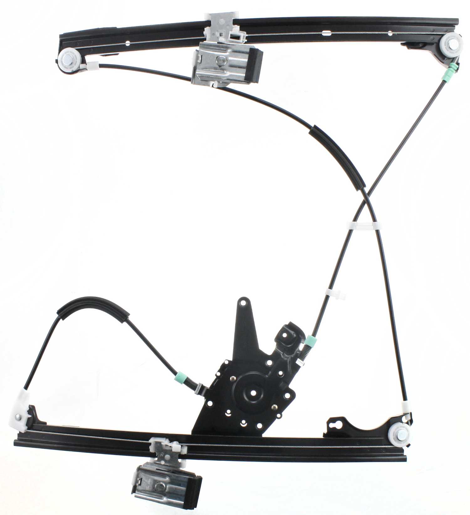 AM GOLF JETTA 93-99 FRONT WINDOW REGULATOR RH Power w o Motor w o Cable Adjusters SKU V462905 Partslink VW1351102 OEM 1H0837462A