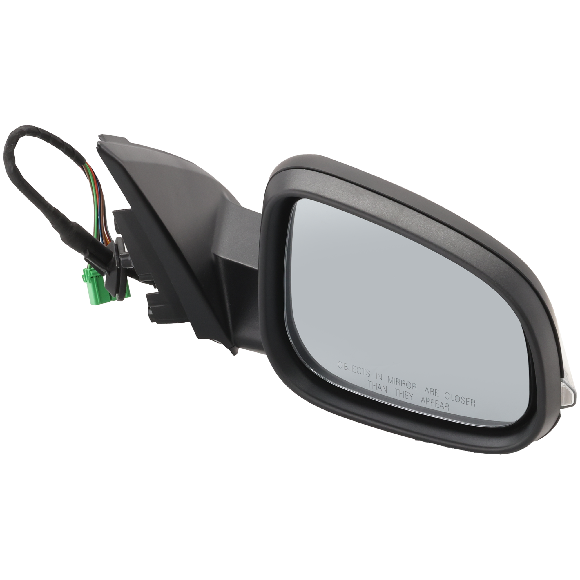 AM S60-11-18 V60-15-18 MIRROR RH Power Manual Folding Heated Paintable w Memory Puddle Light and Signal Light No BSD SKU VL26ER S OEM 314026352 PFM