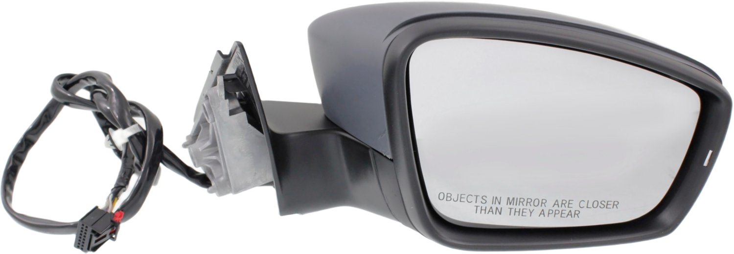 AM PASSAT 12-15 MIRROR RH Power Manual Folding Heated Paintable w Memory and Signal Light From 4-2-12 SKU VW02ER S Partslink VW1321145 OEM 561857508S9B9 PFM