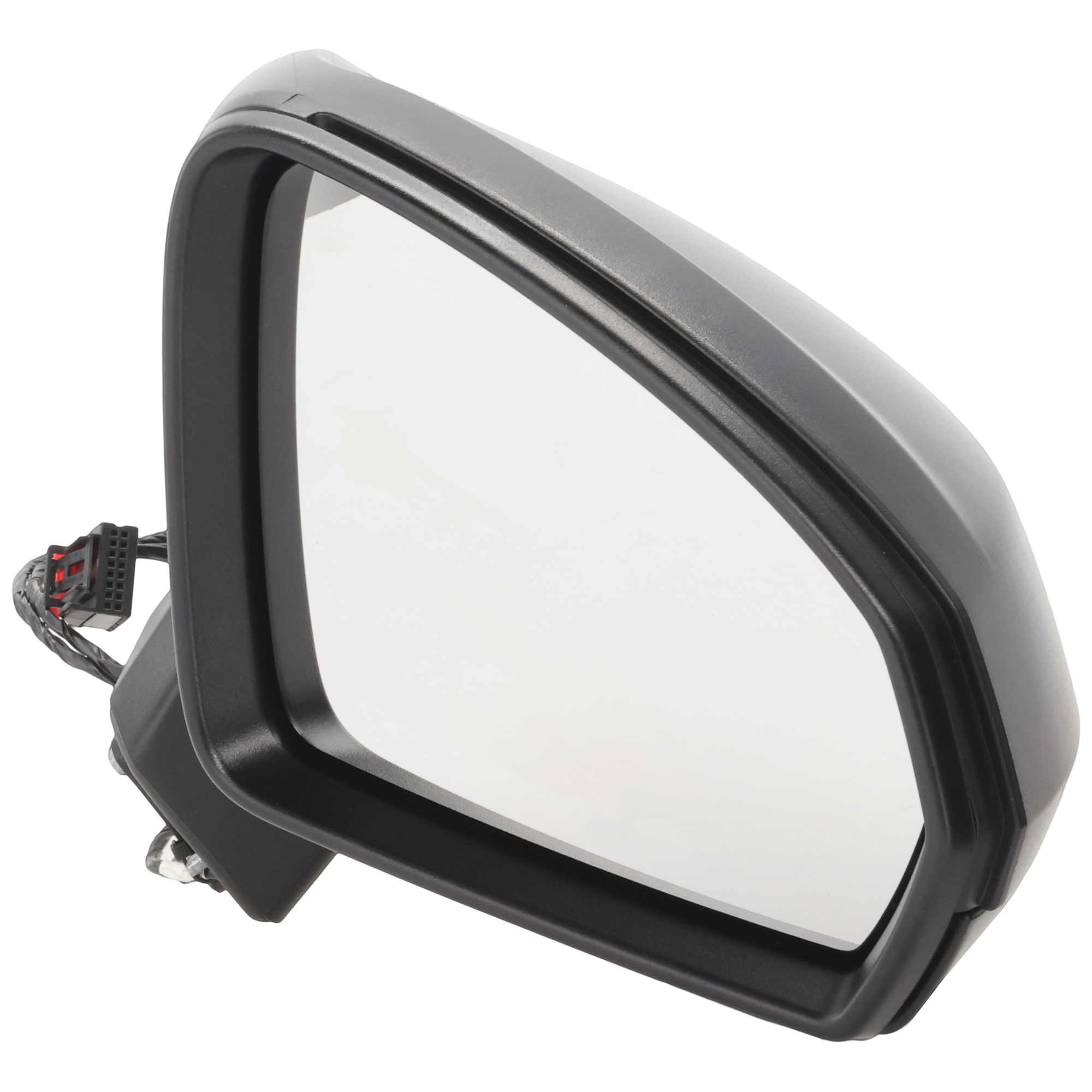 AM TAOS 22-24 MIRROR RH Power Non Heated Manual Folding Textured No Blind Spot Detection Memory Puddle Light and Auto Dimming SKU VW116ER Partslink VW1321190 OEM 2GJ857508H9B9