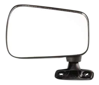 AM RABBIT 75-84 CABRIOLET 85-93 MIRROR LH Manual Adjust Manual Folding Non Heated Textured SKU VW19L Partslink VW1320108 OEM 171857501F01C