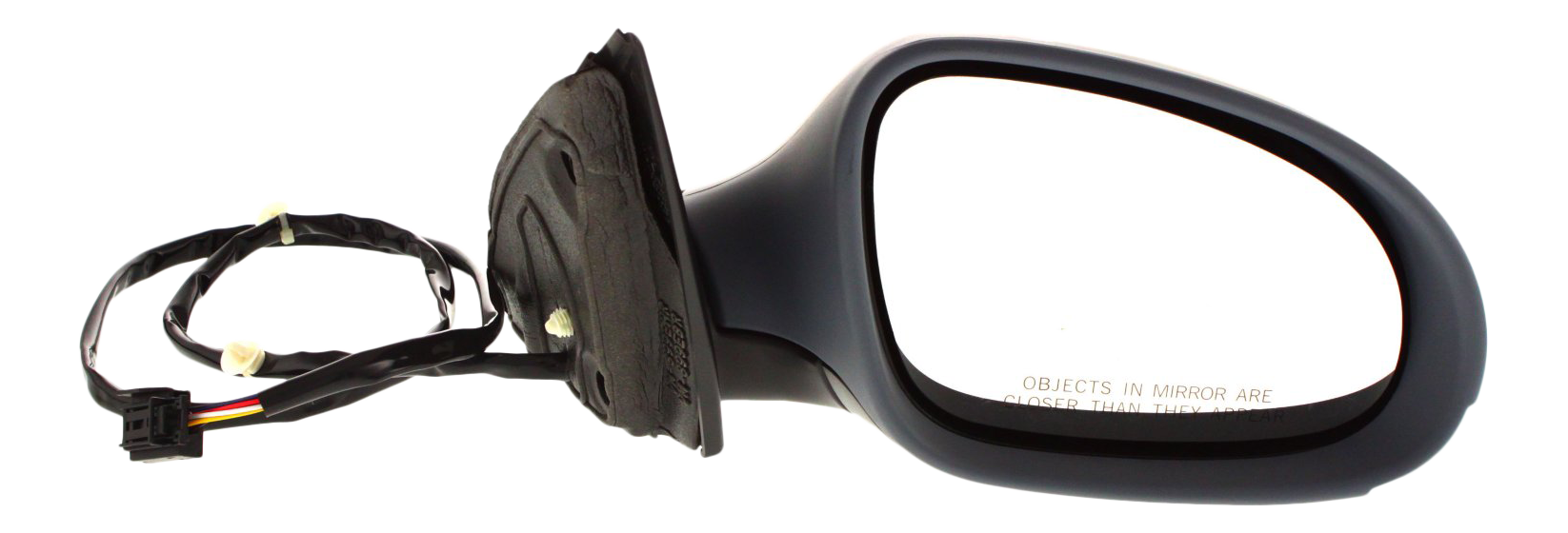 AM PASSAT 06-10 MIRROR RH Power Manual Folding Heated Paintable w Signal Light No Memory and Puddle Light SKU VW26ER Partslink VW1321136 OEM 3C1857508DM9B9