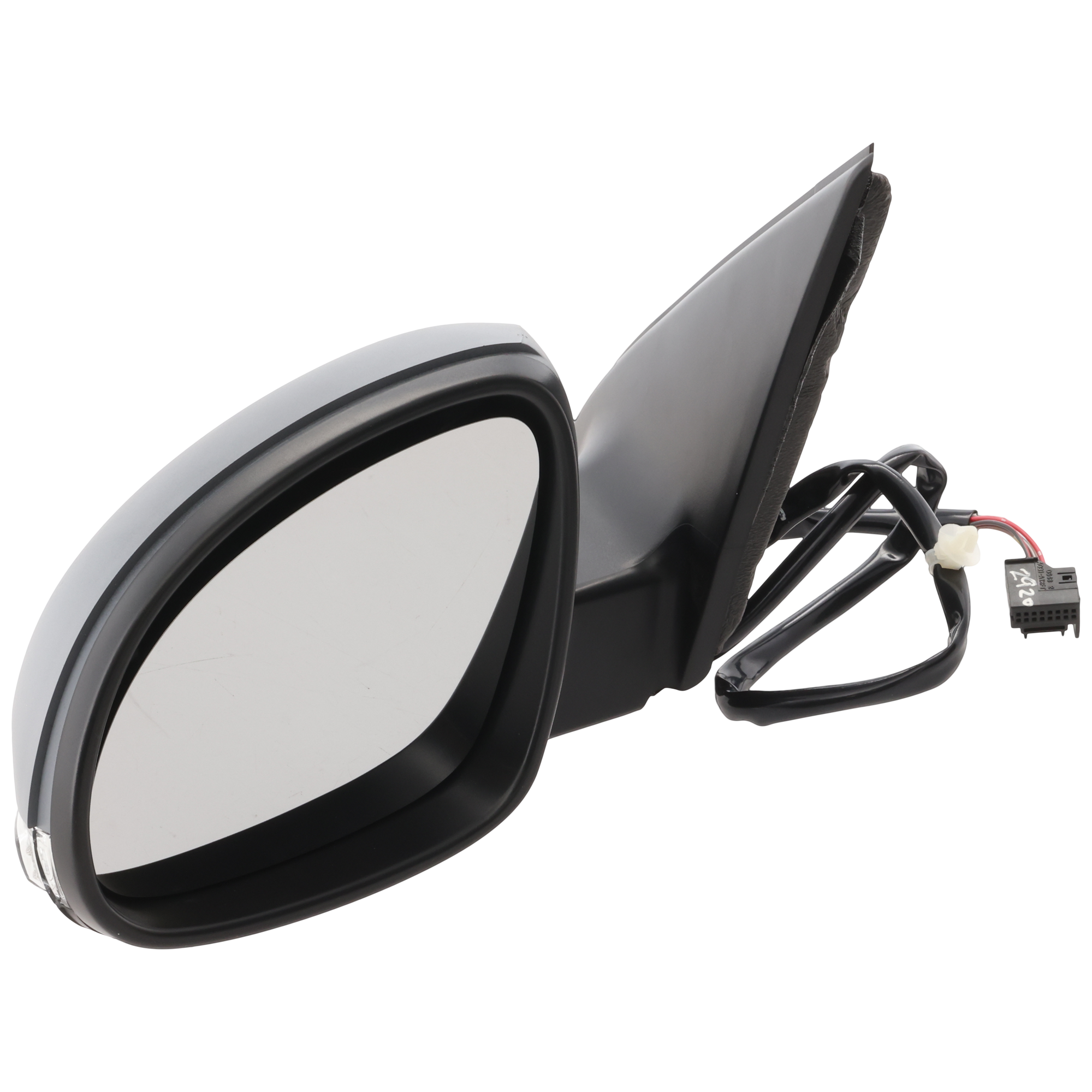 AM TIGUAN 09-18 MIRROR LH Power Manual Folding Heated Paintable w Signal Light No Memory SKU VW33EL S Partslink VW1320131 OEM 5N1857507P9B9 PFM