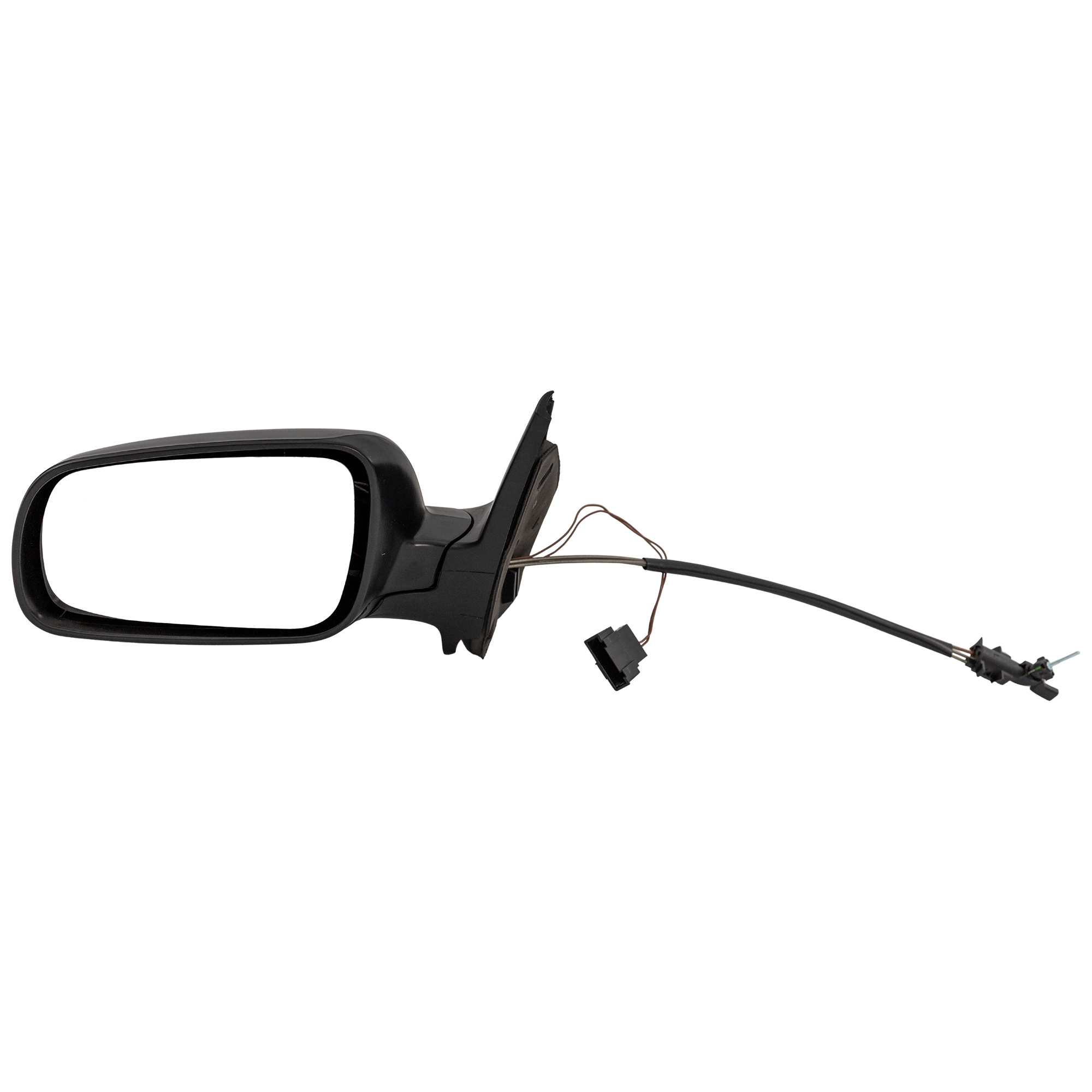 AM GOLF 99-06 MIRROR LH Manual Adjust Manual Folding Paintable Heated Paintable SKU VW34L Partslink VW1320117 OEM 1J1857507H01C