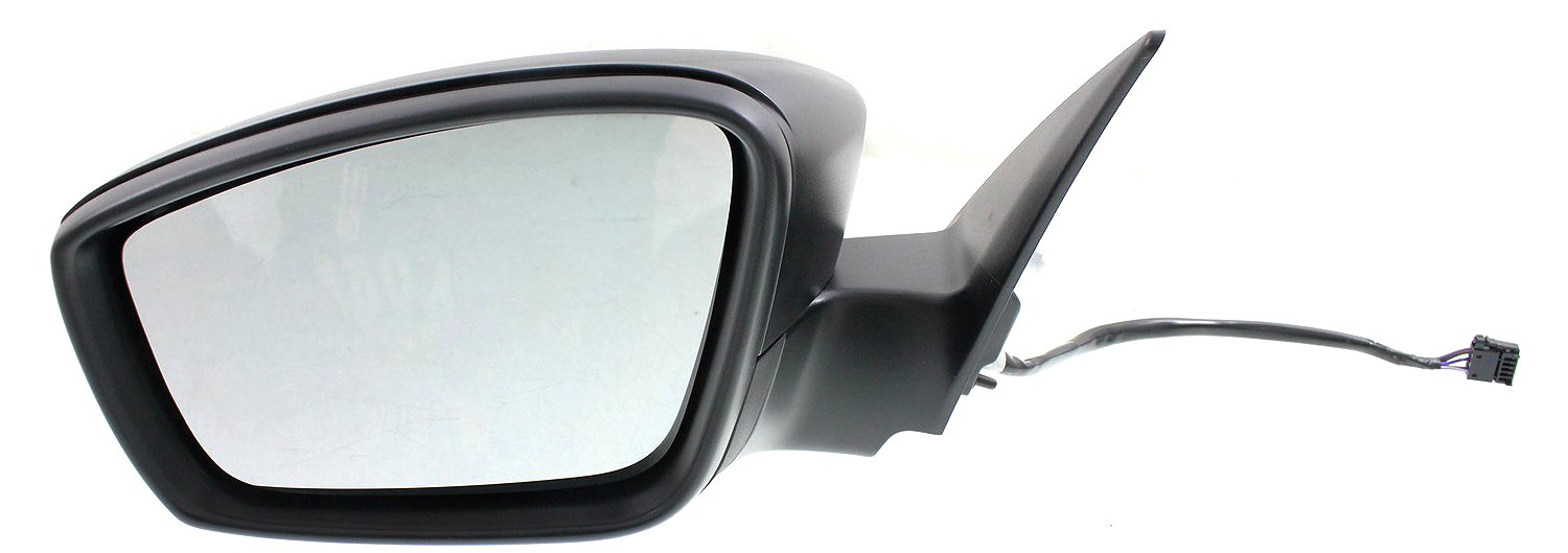 AM BEETLE 12-18 MIRROR LH Power Manual Folding Heated Textured No Auto dimming BSD Memory and Signal Light SKU VW44EL Partslink VW1320148 OEM 5C1857507M9B9 PFM