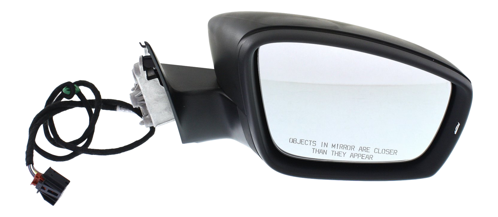 AM PASSAT 12-12 MIRROR RH Power Manual Folding Heated Paintable w Memory and Signal Light To 4-2-12 SKU VW54ER S Partslink VW1321155 OEM 561857508N9B9 PFM