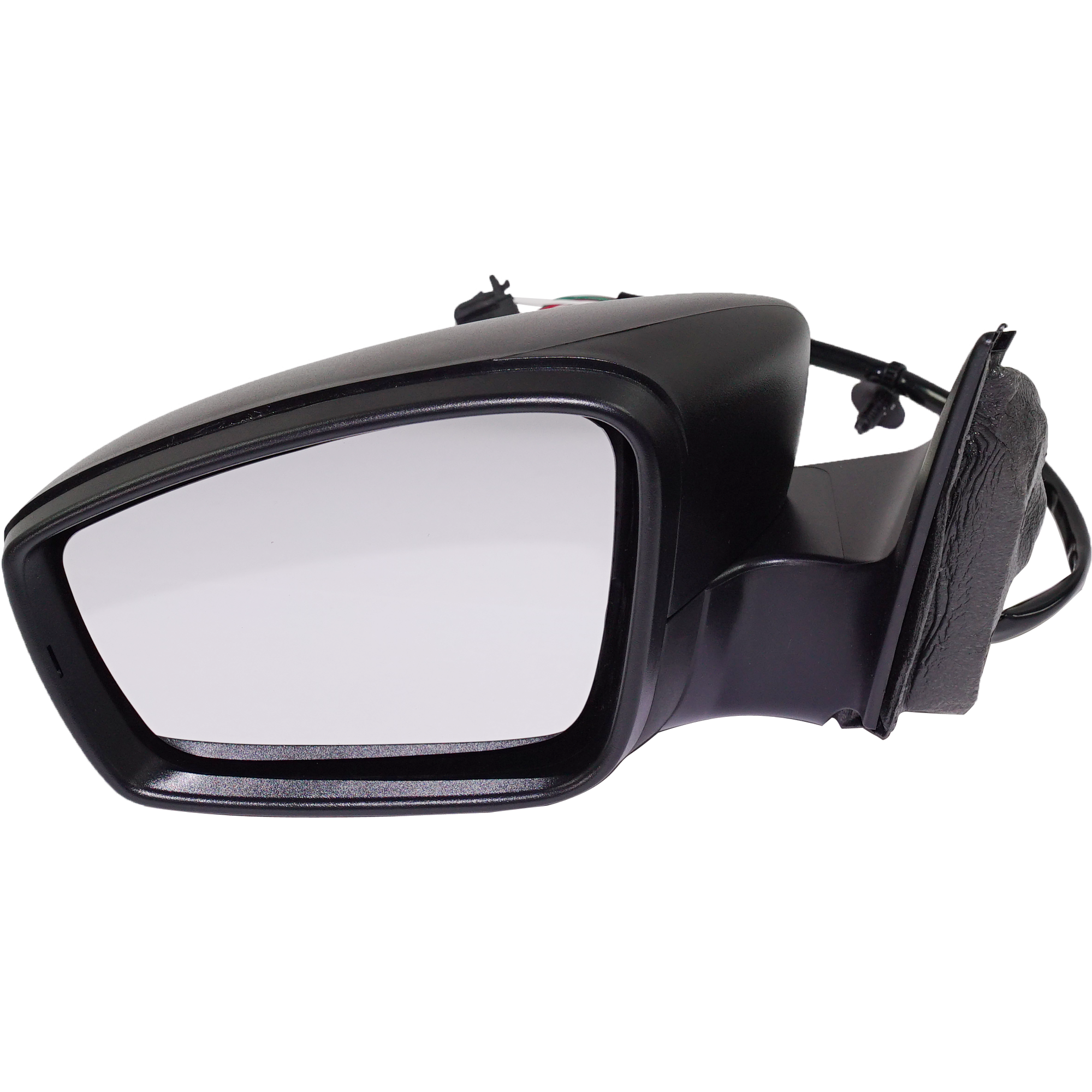 AM JETTA 13-16 MIRROR LH Power Manual Folding Heated Textured w Memory Hybrid Model SKU VW61EL Partslink VW1320159 OEM 5C7857507T PFM