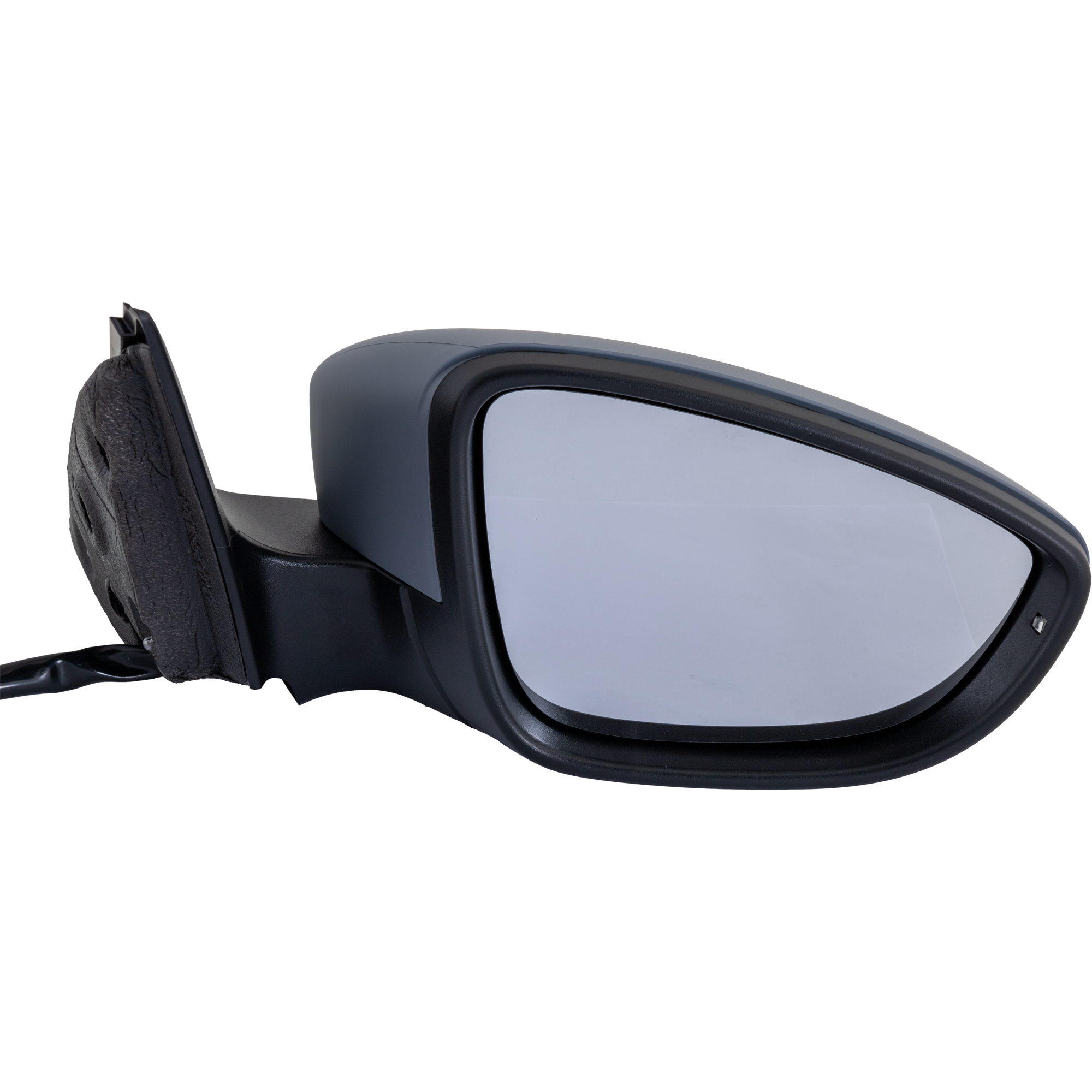 AM JETTA 11-18 MIRROR RH Power Manual Folding Heated w Memory and Signal Light No BSD Paintable SKU VW67ER S Partslink VW1321170 OEM 5C7857508BG PFM