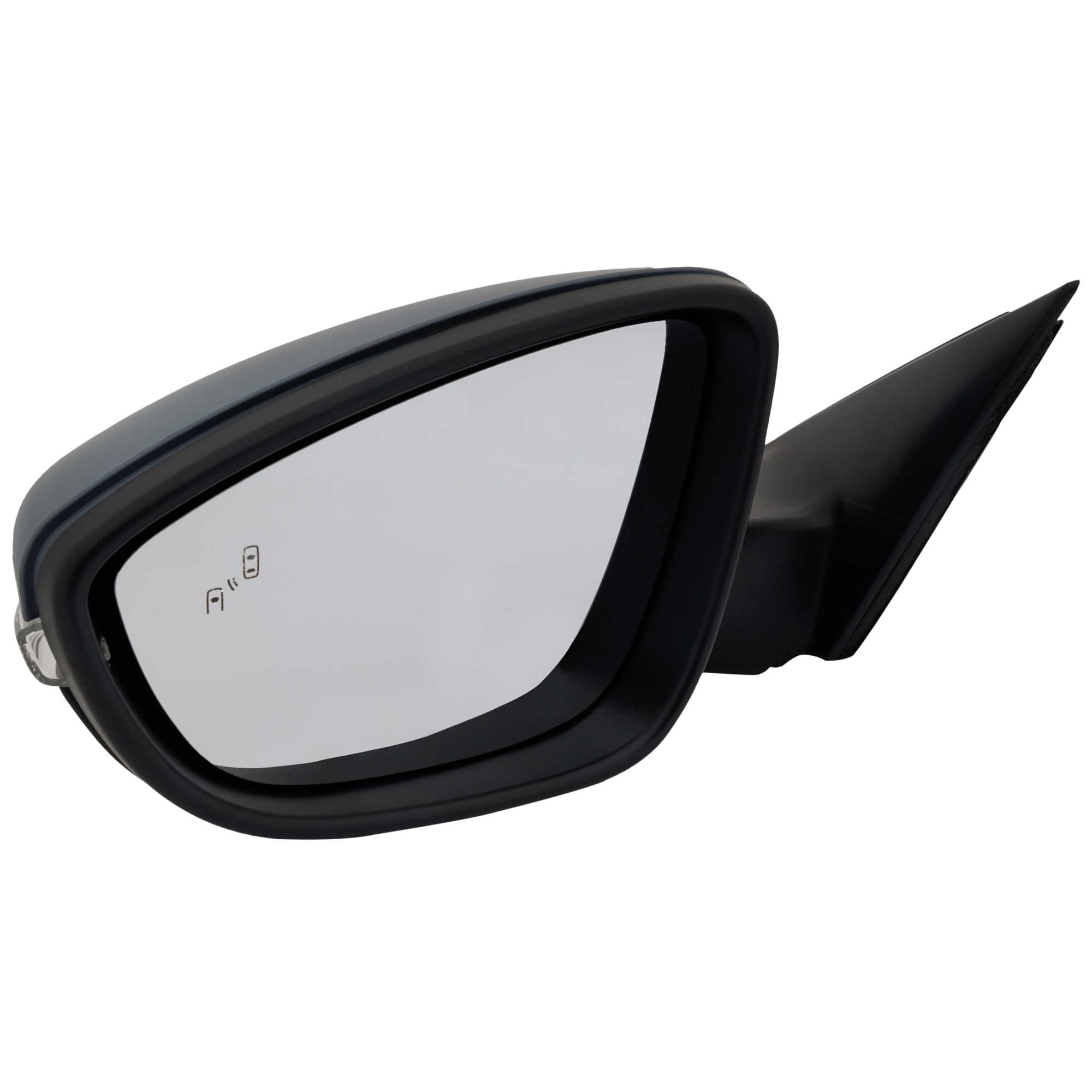 AM PASSAT 16-22 MIRROR LH Power Manual Folding Heated Paintable w Signal Light BSD Memory Side Object Sensor No Auto dimming SKU VW69EL S Partslink VW1320165 OEM 561857507BE9B9 PFM