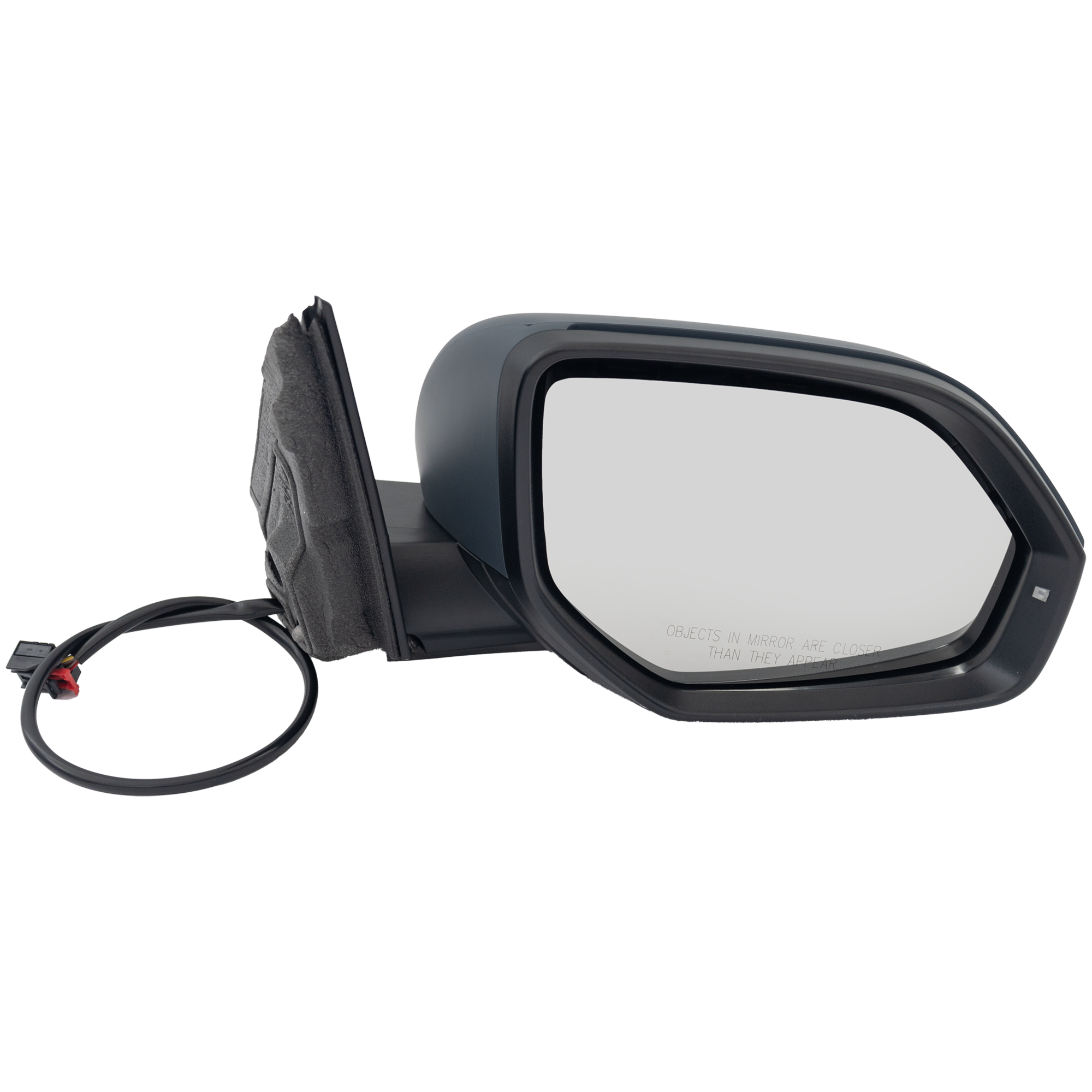 AM ATLAS 21-23 MIRROR RH Power Manual Folding Non Heated Paintable No BSD and Auto Dimming w Signal Light No Memory and Puddle Light From 7-20-20 SKU VW82ER Partslink VW1321183 OEM 3CN857508AH9B9 PFM