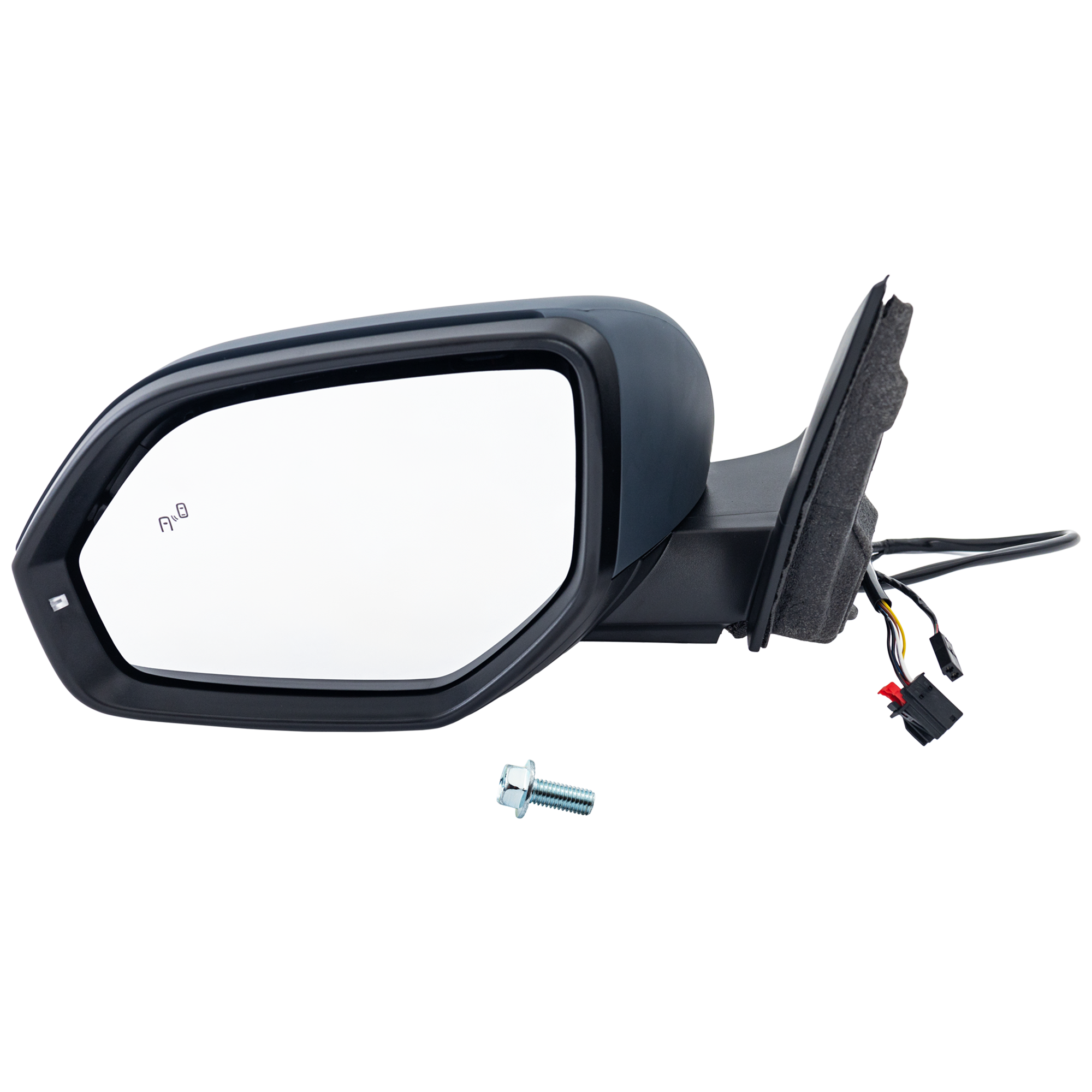AM ATLAS 21-23 MIRROR LH Power Manual Folding Heated Paintable w BSD and Signal Light No Auto dimming No Memory No Puddle Light From 7-20-20 SKU VW83EL Partslink VW1320185 OEM 3CN857507AM9B9 PFM