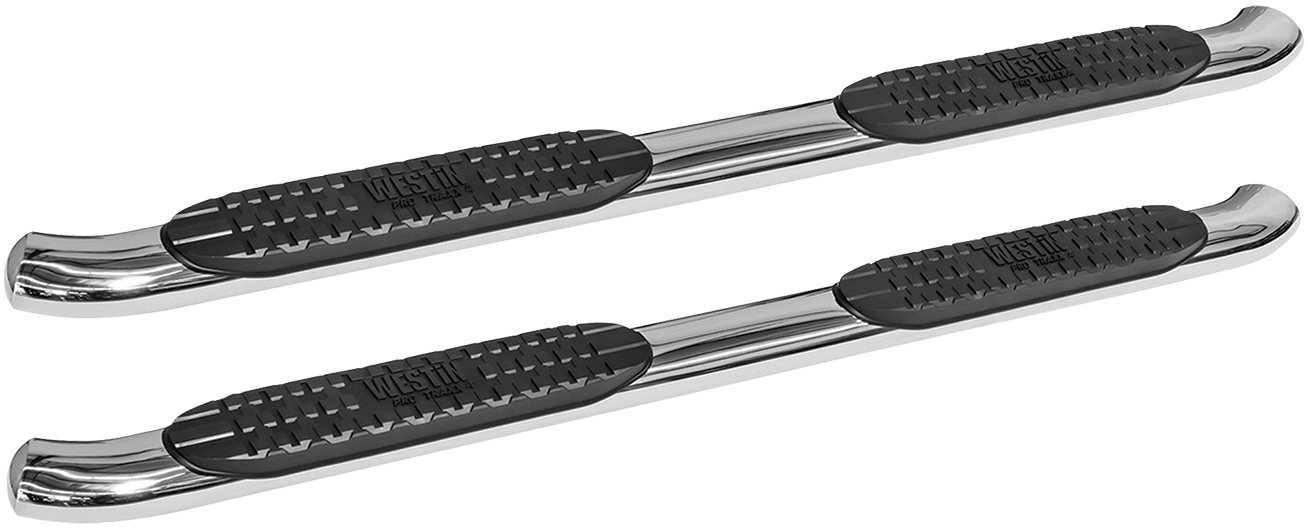 AM PRO TRAXX 4 Oval Nerf Step Bars SKU W162123930