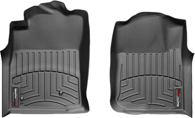 AM Front FloorLiner Black 2005-2011 Toyota Tacoma Access Cab Fits vehicles with no retention hooks on passenger side SKU W24440211
