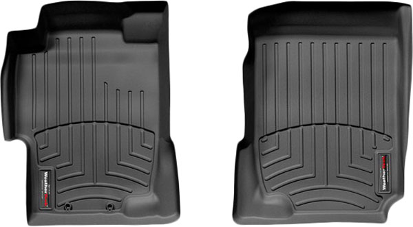 AM Front FloorLiner Black 2003-2007 Honda Accord Fits Coupe only SKU W24440601