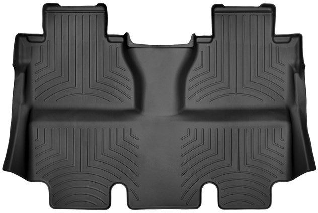 AM Rear FloorLiner Black 2014-2017 Toyota Tundra Fits Crewmax only Trim required for bench models SKU W24440938