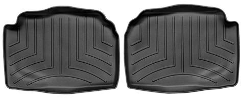AM Rear FloorLiner Black 2002-2007 Subaru Impreza Two piece part SKU W24440972