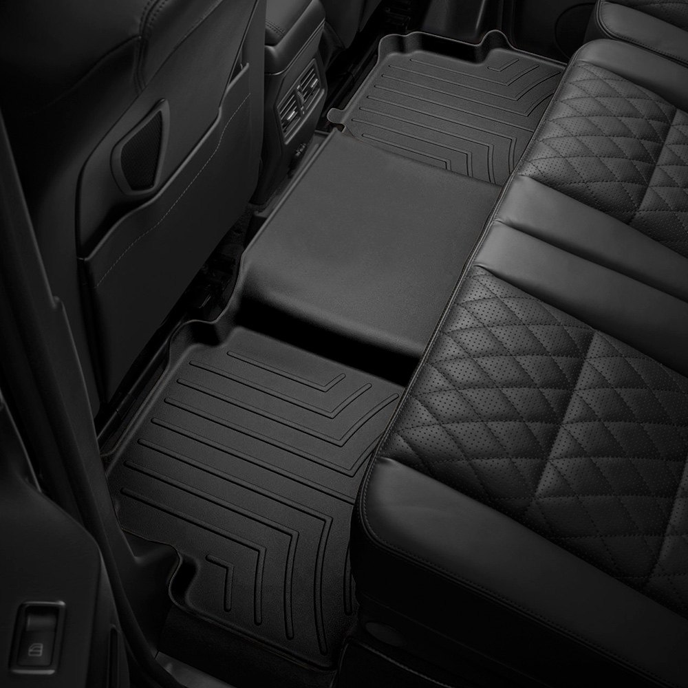 AM 2022 + Jeep Grand Wagoneer Black Rear FloorLiner 8 Passenger seating SKU W244417045