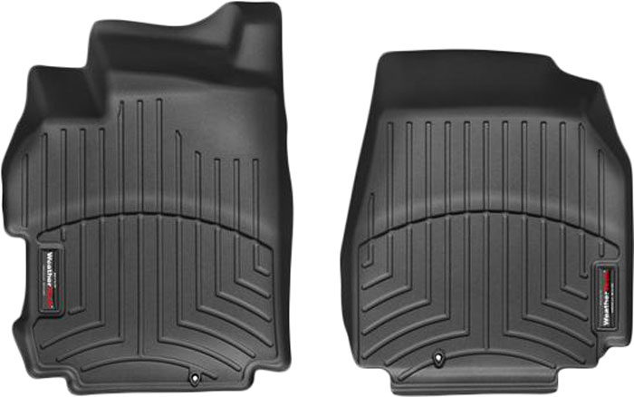 AM Front FloorLiner Black 2007-2012 Nissan Sentra Fits vehicles with retention post on passenger side floor SKU W24441971