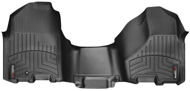 AM Front FloorLiner Black 2009-2017 Dodge Ram 1500 Crew Cab Over the hump Front does not fit vehicles with consoles that extend to the dashboard does not fit with manual floor shifters SKU W24443281