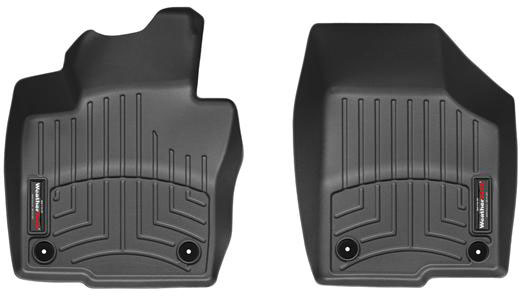 AM Front FloorLiner Black 2012-2017 Volkswagen Beetle SKU W24443381