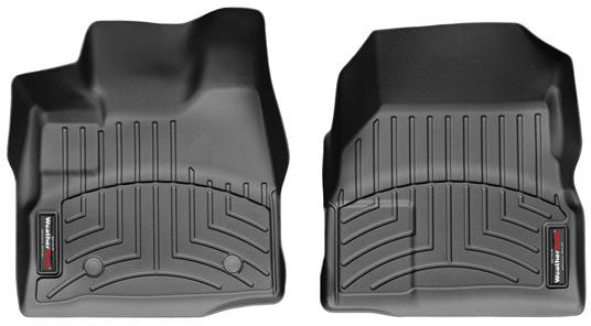 AM Front FloorLiner Black 2010-2016 Chevrolet Equinox Fits vehicles with two retention posts on driver s side floor SKU W24443461