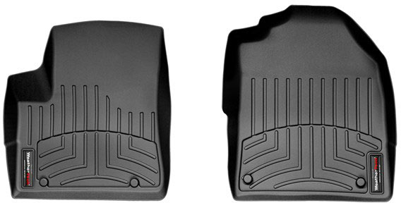 AM Front FloorLiner Black 2009-2013 Ford Transit Connect SKU W24443681