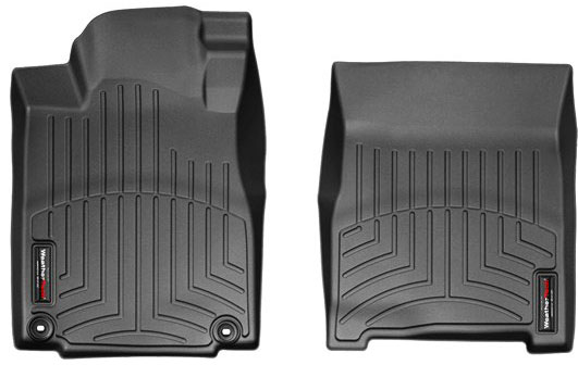 AM Front FloorLiner Black 2012-2017 Honda CR V Fits EX and Touring Models Only SKU W24444021