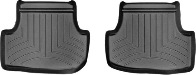 AM Rear FloorLiner Black 2015-2017 Volkswagen Golf GTI Rabbit R32 Fits 5 door hatchback models only SKU W24444962