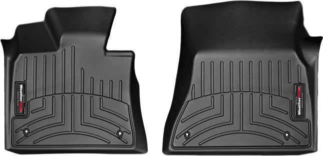 AM Front FloorLiner Black 2014-2017 BMW X5 SKU W24445591