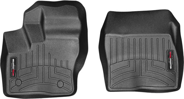 AM Front FloorLiner Black 2014-2017 Ford Transit Connect Also fits Cargo Van SKU W24445991
