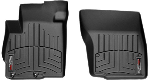 AM Front FloorLiner Black 2007-2014 Mitsubishi Outlander SKU W24446511