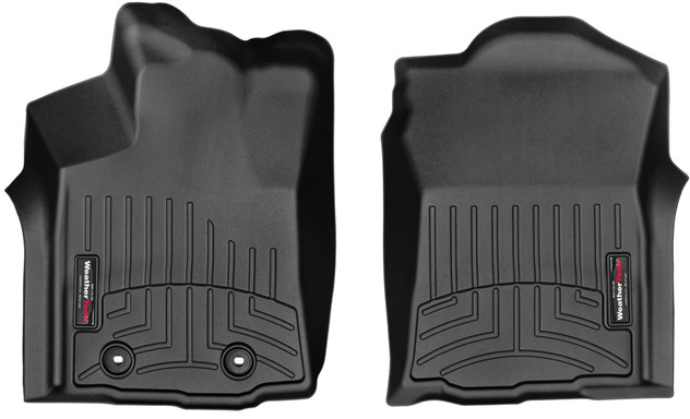 AM Front FloorLiner Black 2016-2017 Toyota Tacoma Fits Access and Double Cab automatic trans only SKU W24448671