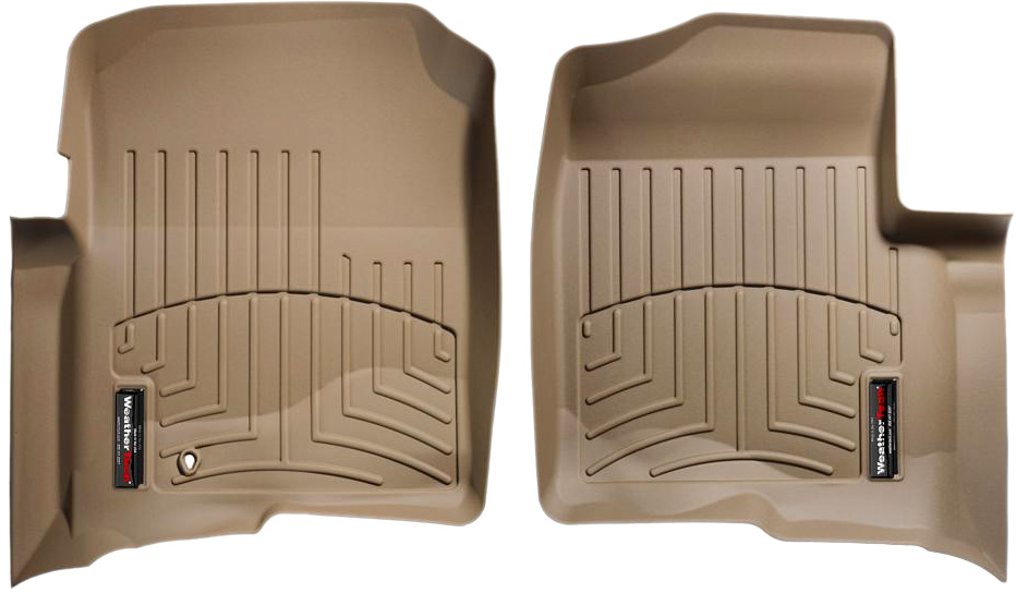 AM Front FloorLiner Tan 2004-2008 Ford F150 Regular Cab No fit: 2004 Heritage SKU W24450051