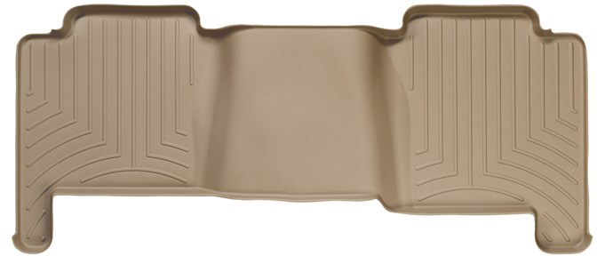 AM Rear FloorLiner Tan 2004-2008 Ford F150 Super Crew No fit: Heritage models SKU W24450052