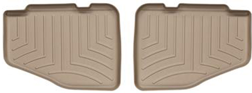 AM Rear FloorLiner Tan 1997-2006 Jeep Wrangler Two piece part SKU W24450422