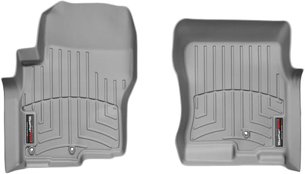 AM Front FloorLiner Grey 2008-2017 Nissan Frontier Post Hole Nissan Infiniti FL s :2 SKU W24461761