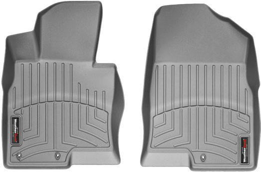 AM Front FloorLiner Grey 2011-2014 Hyundai Sonata SKU W24462961