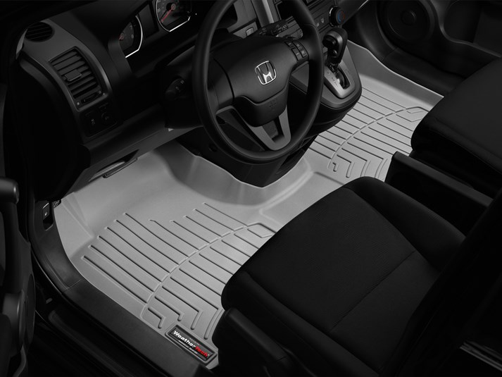 AM Front FloorLiner Grey 2007-2011 Honda CR V Over the hump front SKU W24463191