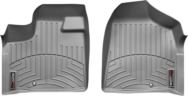 AM Front FloorLiner Grey 2011-2016 Chrysler Town Country Fits vehicles with 1 retention hook on the LHS and 1 retention hook on th RHS SKU W24464211