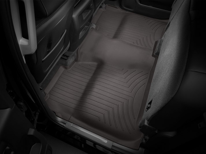 AM Cocoa 2014-2016 Chevrolet Silverado Rear FloorLiner Fits Crew Cab Models SKU W24475422
